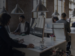 SUB60 Express Courier Service - people working in a creative office