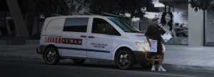Express Couriers Brisbane & Gold Coast - delivery man with boxes