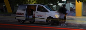 Express Couriers Brisbane & Gold Coast - Evening delivery header