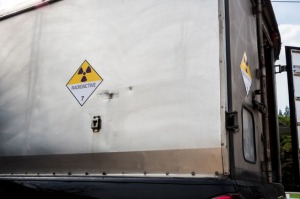radioactive courier Brisbane