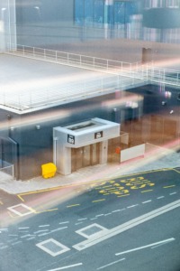 airport pickup zone