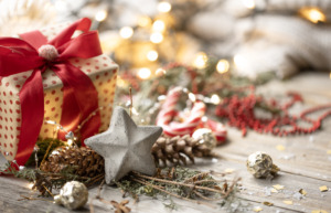 christmas background with gift box decor details scaled