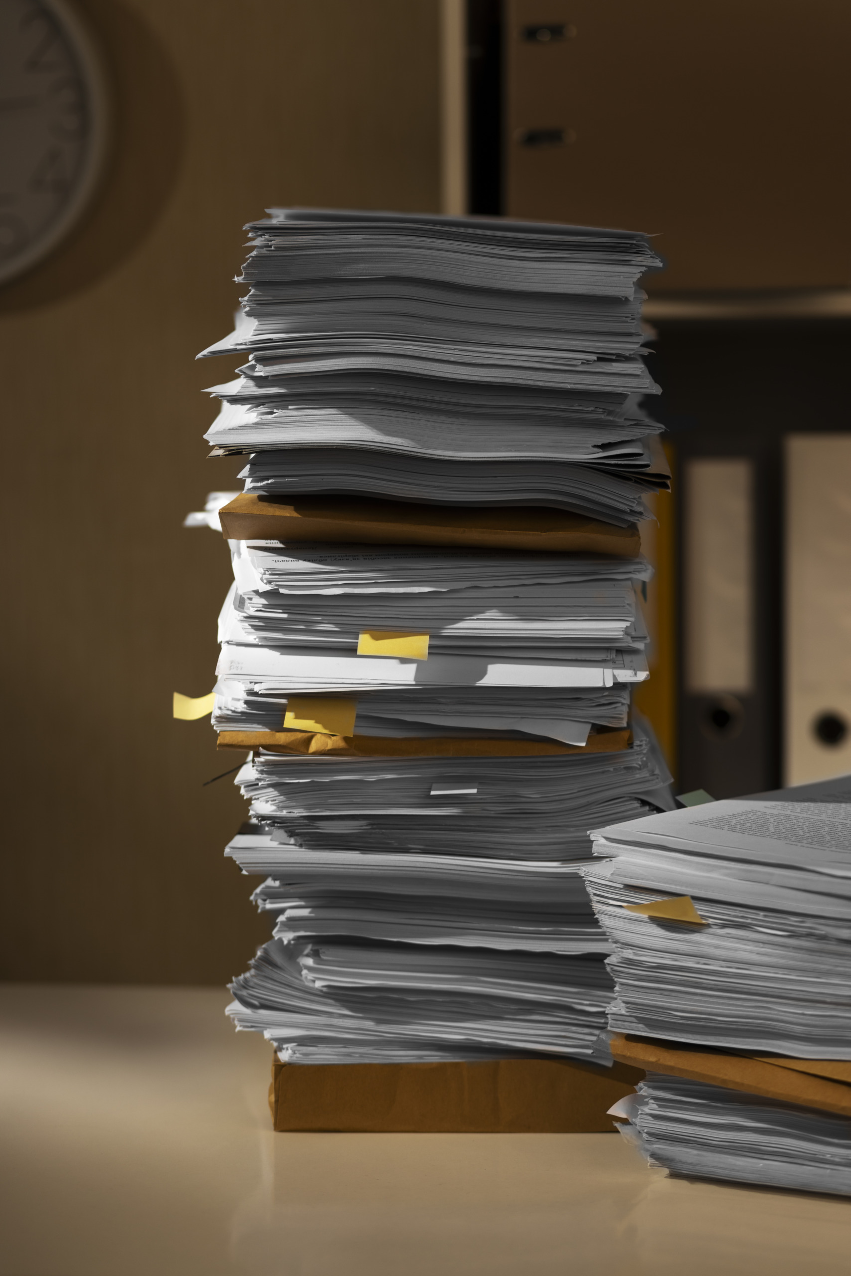 still-life-documents-stack